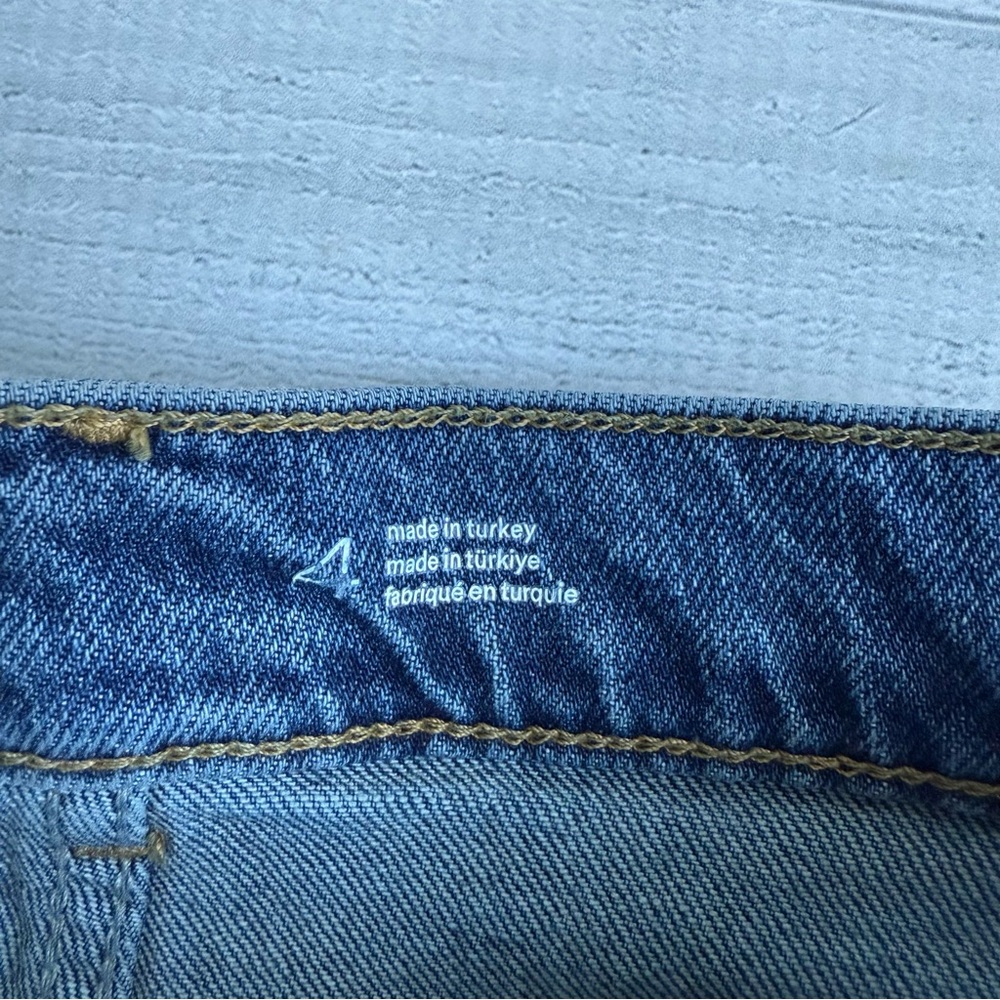 Anthropologie Pilcro Blue Denim Pencil Skirt Size 4 - Picture 9 of 9